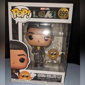 Loki Series Ravonna Renslayer with Miss Minutes Funko Pop
